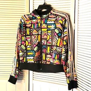 Adidas Originals Retro Printed Track Jacket. SZL